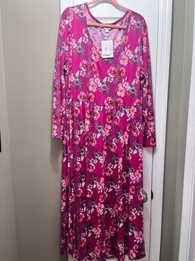 LulaRoe 3X Ryane dress NWT